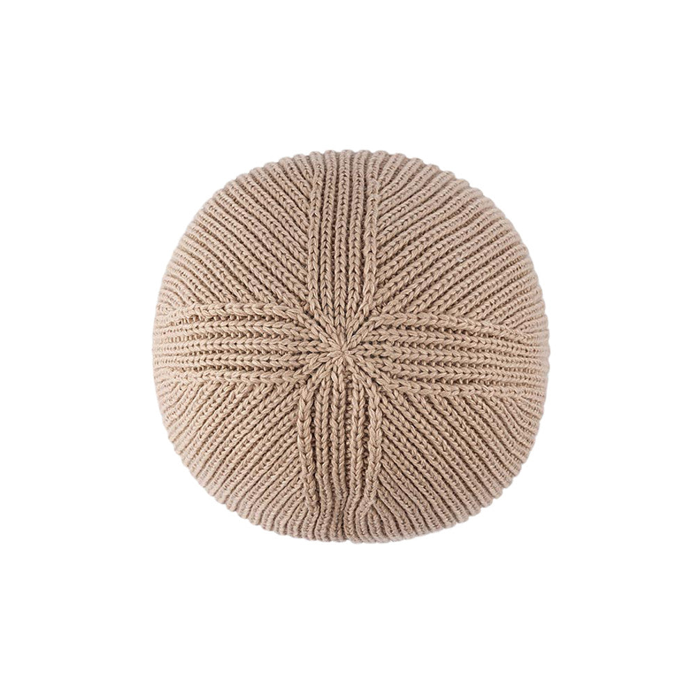 The North Face Unisex Logo Box Cuffed Beanie - Mushroom Grey