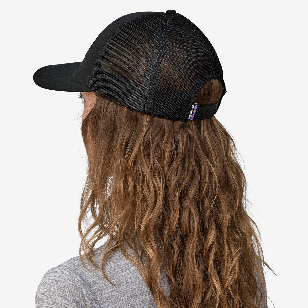 Explore Patagonia P-6 Logo LoPro Trucker Hat - 2 Colours for trail, outdoor & lifestyle use | Liv Activ Singapore