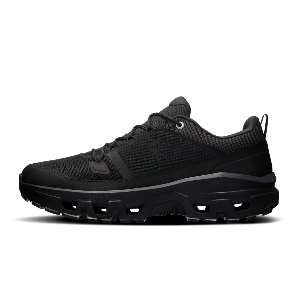 On Men Cloudrock Low Waterproof - Black / Black