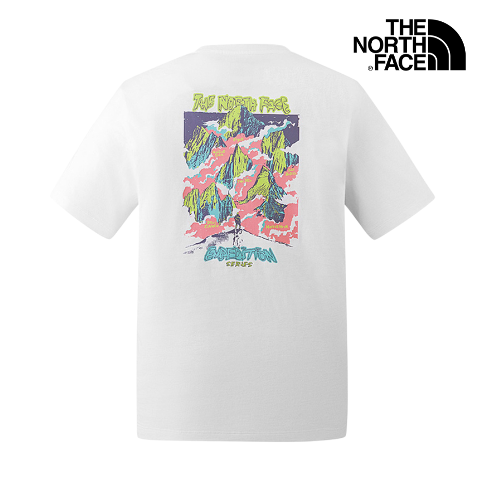 The North Face Unisex Essential Expedition Series Short Sleeve Tee Graphic - AP TNF White