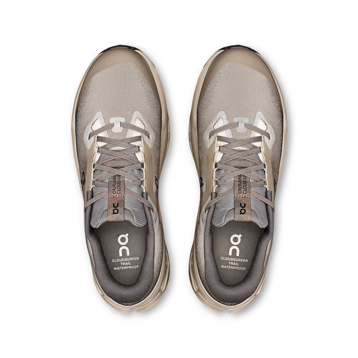 On Men Cloudsurfer Trail 2 Waterproof - Cinder / Desert