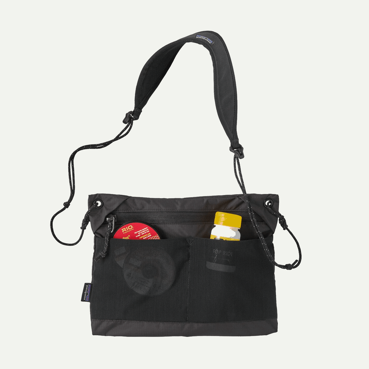Explore Patagonia Terravia Sacoche Bag 3L - Black for trail, outdoor & lifestyle use | Liv Activ Singapore