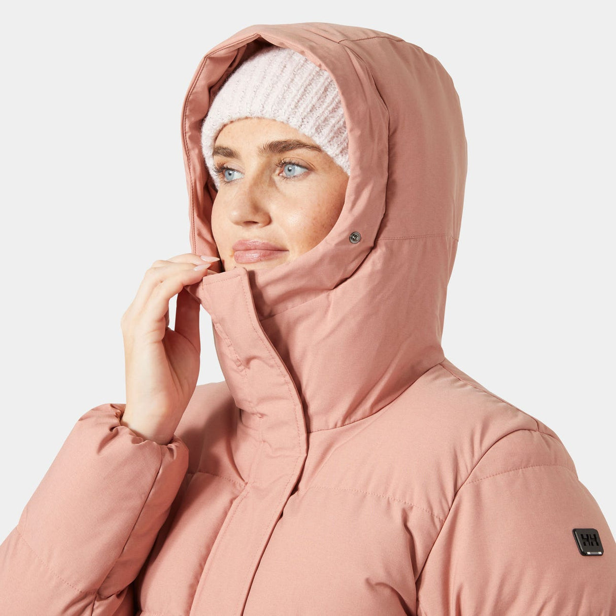 Helly Hansen Women Blossom Puffy Winter Parka - Ash Rose