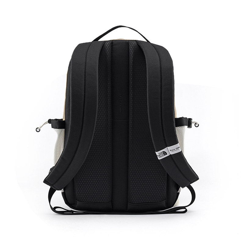 The North Face Bozer Backpack - Mushroom Grey / White Dune / TNF Black