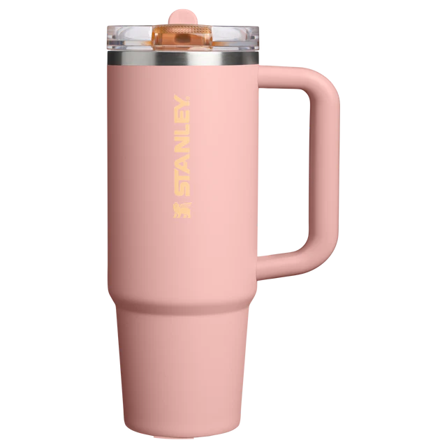 Explore Stanley The Quencher ProTour Flip Straw Tumbler 30 Oz - Peach Rose for trail, outdoor & lifestyle use | Liv Activ Singapore