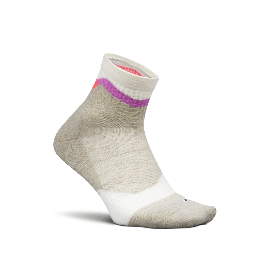 Feetures Trail Max Cushion Quarter Mountain - High Cream