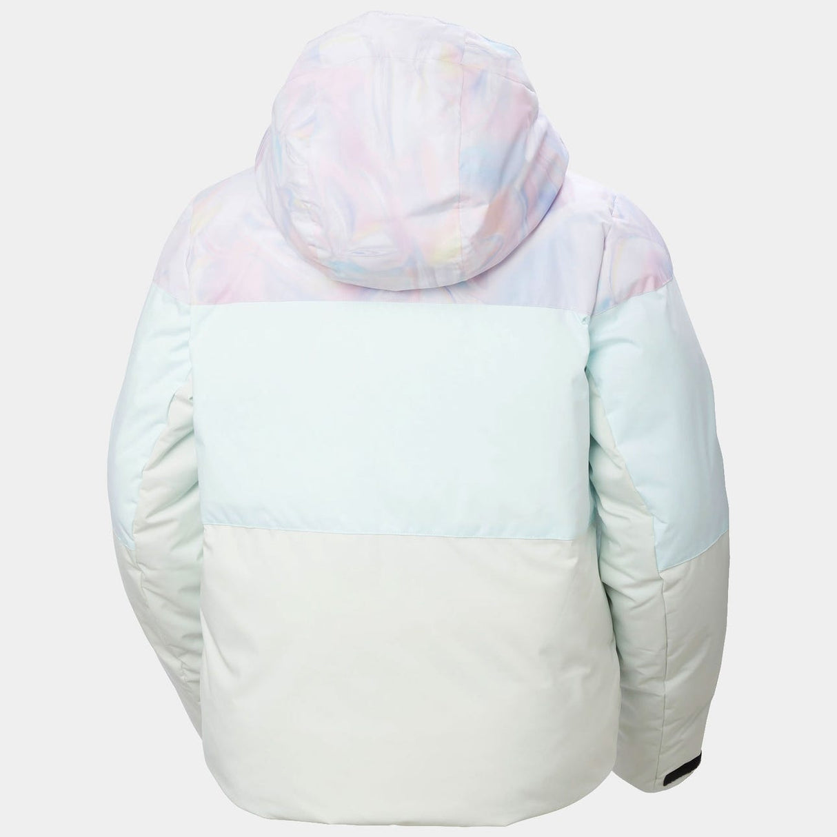 Explore Helly Hansen Women Nora Short Puffy Ski Jacket - Reflections AOP for trail, outdoor & lifestyle use | Liv Activ Singapore
