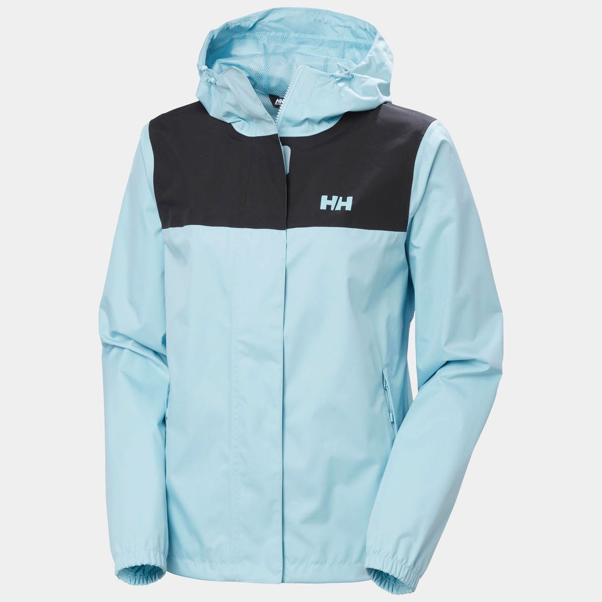 Helly Hansen Women Vancouver Rain Jacket - Light Cyan