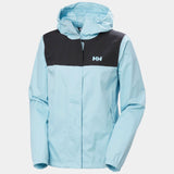 Helly Hansen Women Vancouver Rain Jacket - Light Cyan
