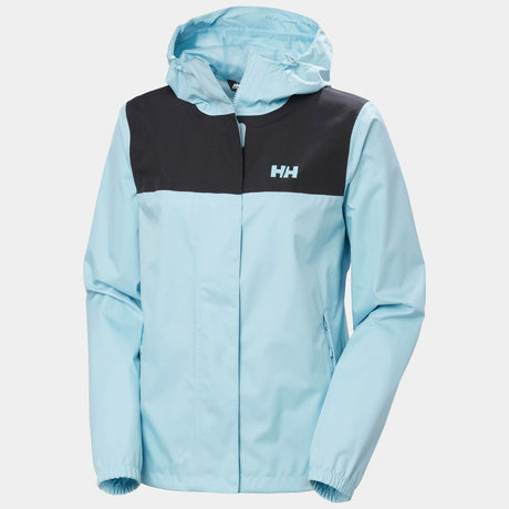 Helly Hansen Women Vancouver Rain Jacket - Light Cyan