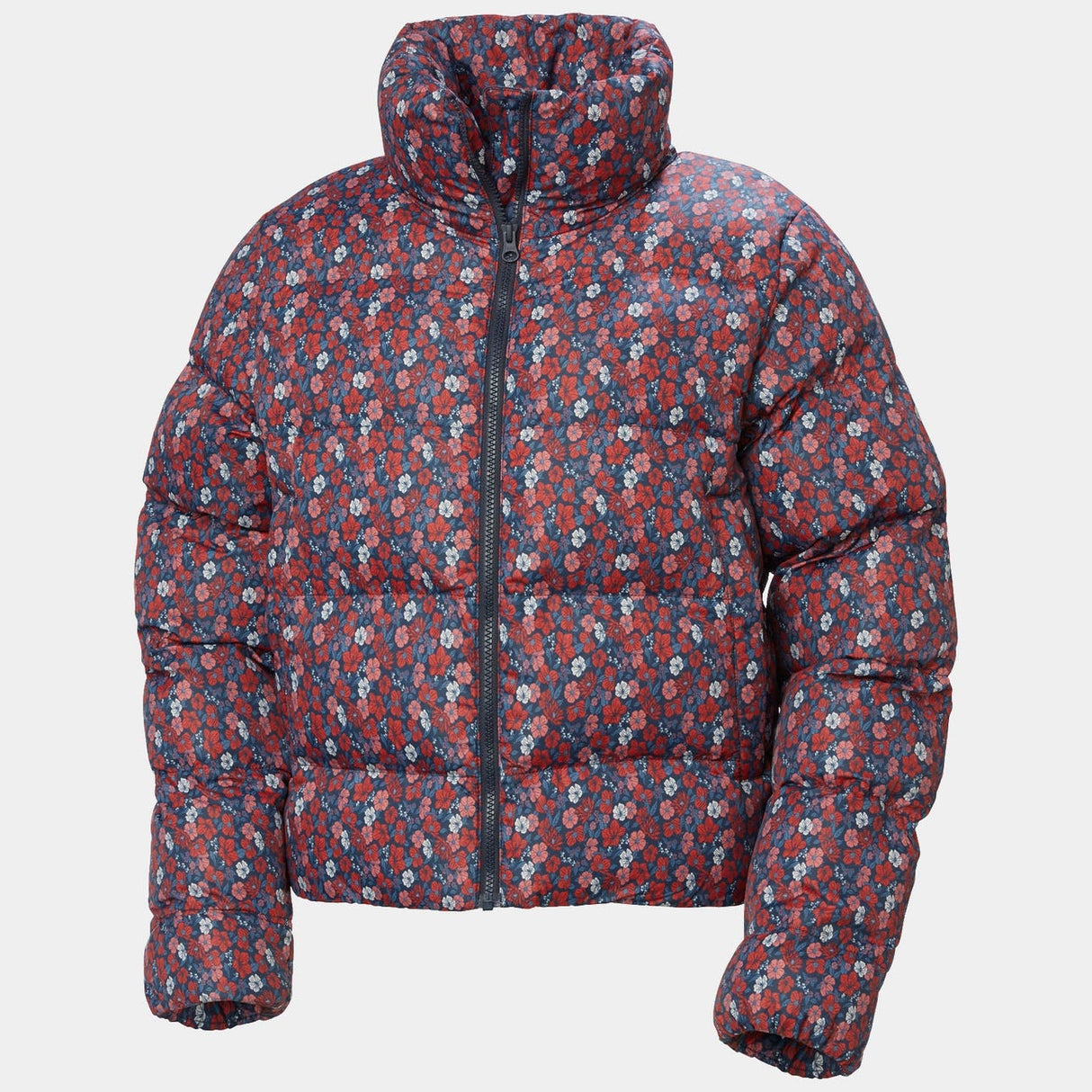 Helly Hansen Women Jade Puffer Jacket - Navy Floral AOP