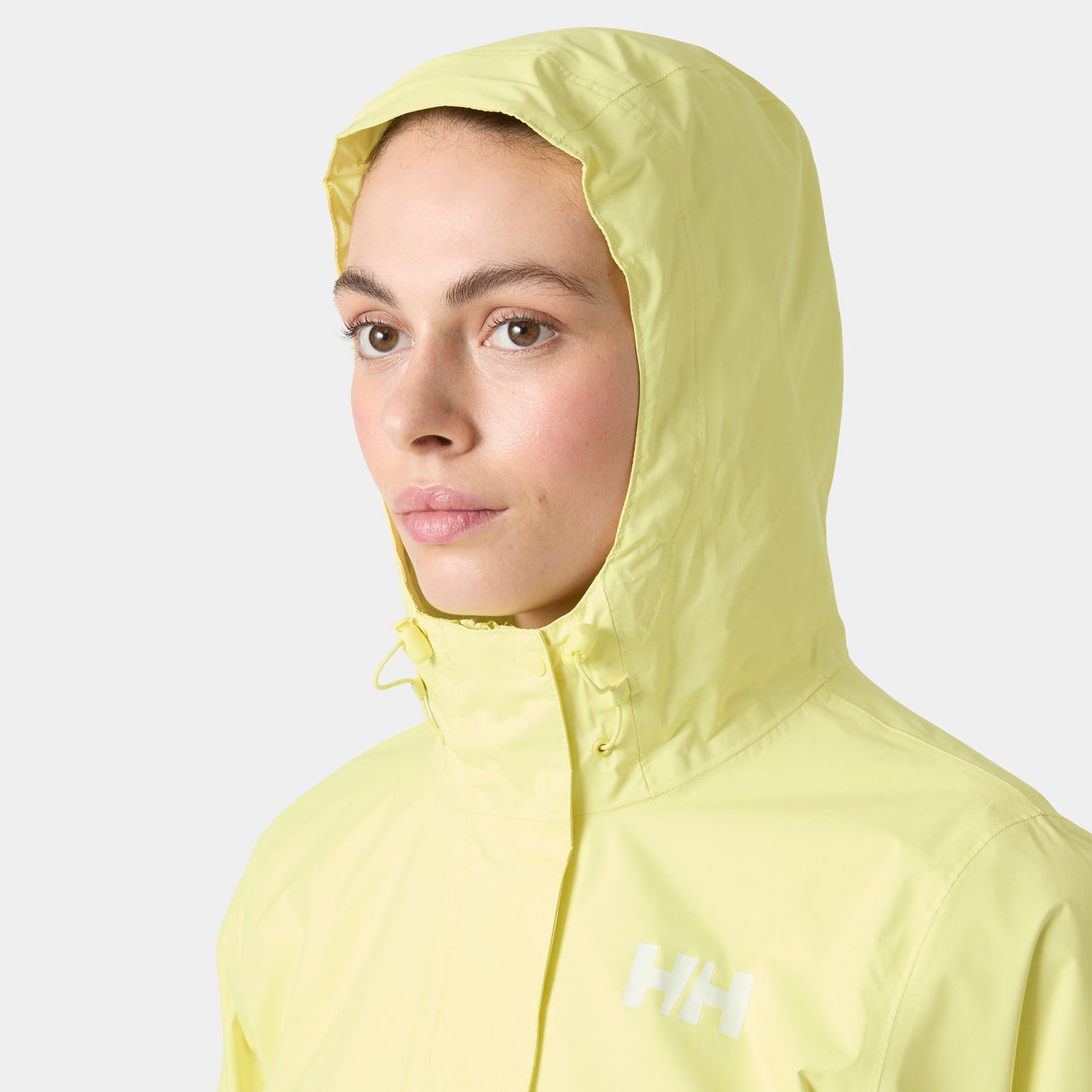 Explore Helly Hansen Women Loke Jacket - Yellow Pear for trail, outdoor & lifestyle use | Liv Activ Singapore