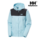 Helly Hansen Women Vancouver Rain Jacket - Light Cyan