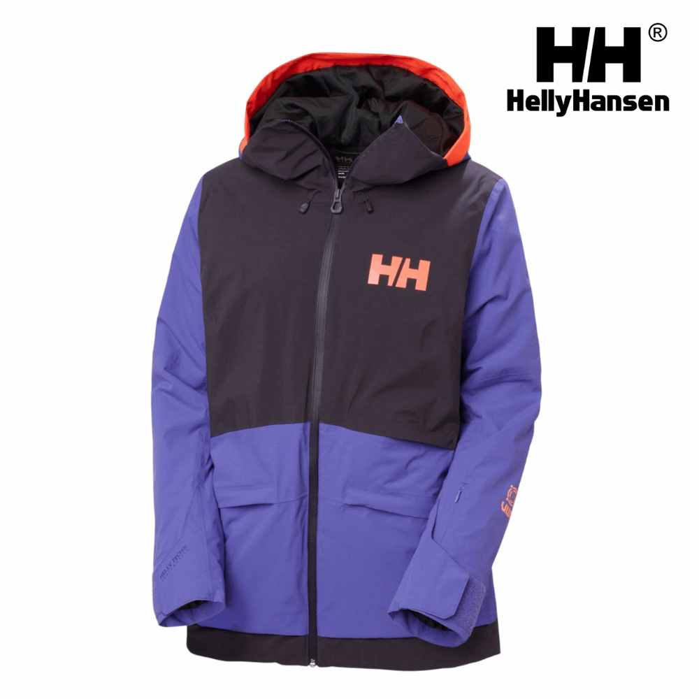 Explore Helly Hansen Women Powchaser 2.0 Jacket - Black Grape for trail, outdoor & lifestyle use | Liv Activ Singapore