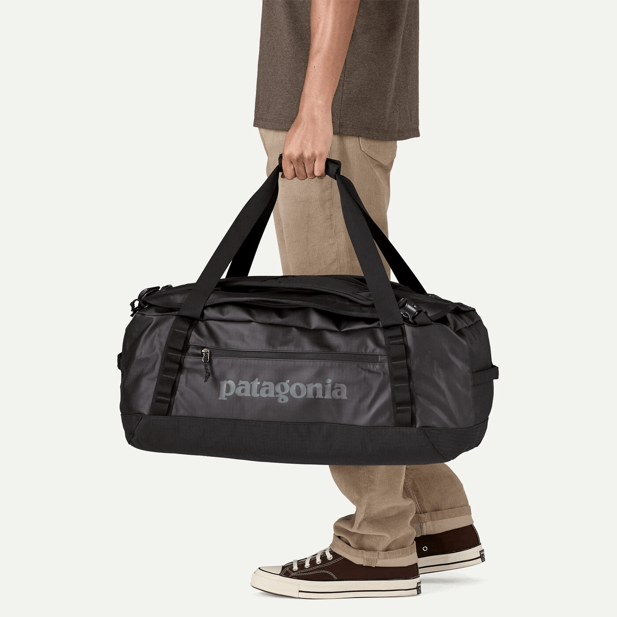 Explore Patagonia Black Hole® Duffel Bag 55L - Black W/Black for trail, outdoor & lifestyle use | Liv Activ Singapore