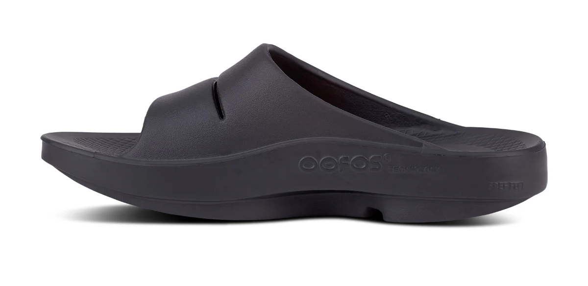 Explore OOFOS Unisex OOahh - Black for trail, outdoor & lifestyle use | Liv Activ Singapore