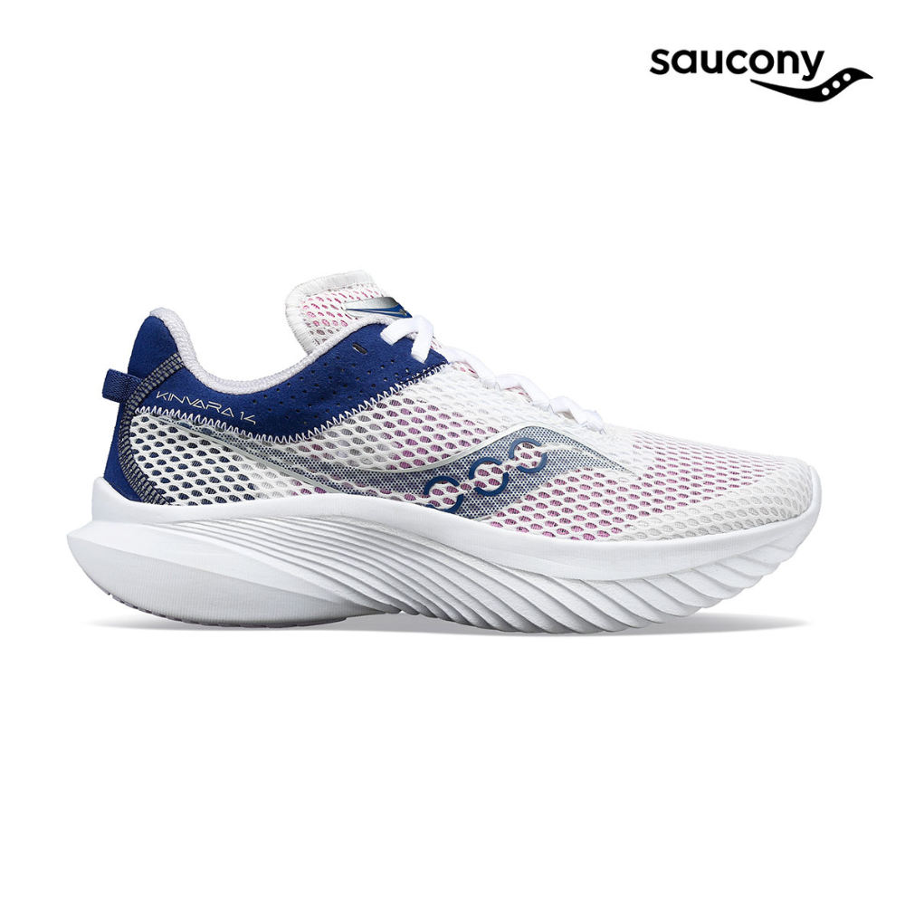Saucony Women Kinvara 14 - White / Indigo
