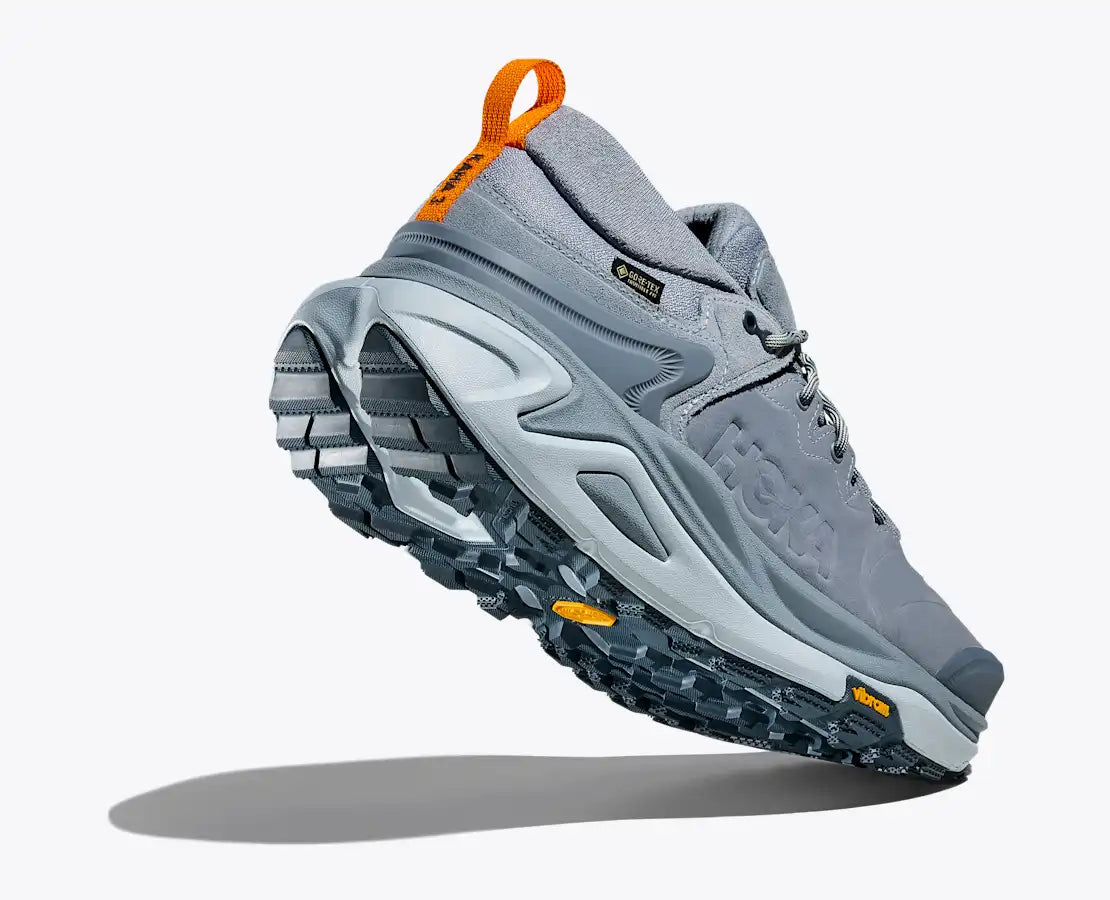 Explore HOKA Men Kaha 3 Low GTX - Washed Blue / Mineral Blue for trail, outdoor & lifestyle use | Liv Activ Singapore