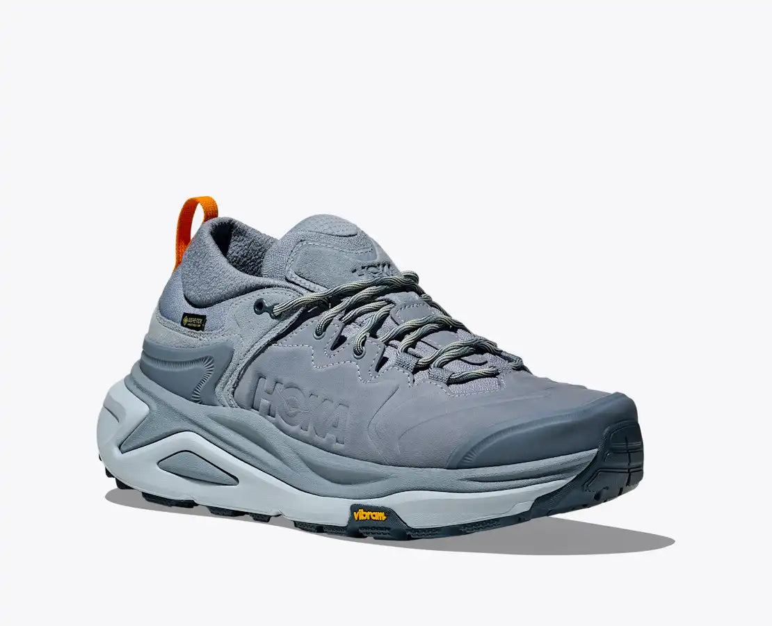 Explore HOKA Men Kaha 3 Low GTX - Washed Blue / Mineral Blue for trail, outdoor & lifestyle use | Liv Activ Singapore