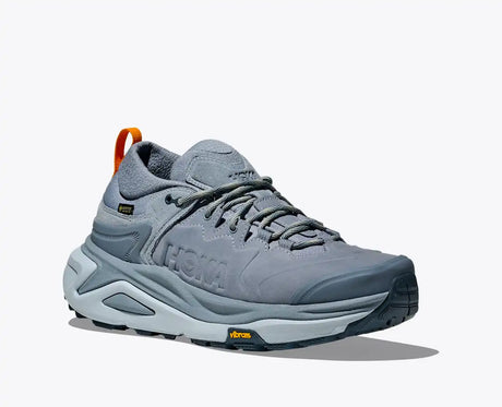 Explore HOKA Men Kaha 3 Low GTX - Washed Blue / Mineral Blue for trail, outdoor & lifestyle use | Liv Activ Singapore