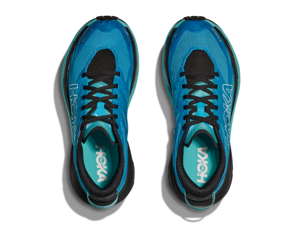 Explore HOKA Women Mafate 5 - Skyward Blue / Black for trail, outdoor & lifestyle use | Liv Activ Singapore