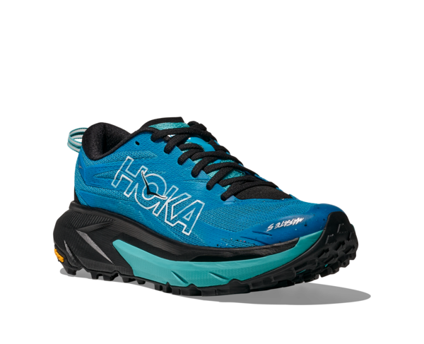 Explore HOKA Women Mafate 5 - Skyward Blue / Black for trail, outdoor & lifestyle use | Liv Activ Singapore