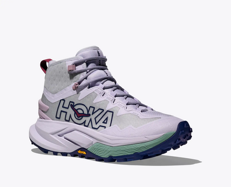 Explore HOKA Women Mafate Hike - Ambient Blue / Blueberry for trail, outdoor & lifestyle use | Liv Activ Singapore