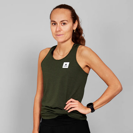 Explore SAYSKY Women Clean Combat Pro Singlet - Green for trail, outdoor & lifestyle use | Liv Activ Singapore