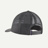 Explore Patagonia P-6 Logo LoPro Trucker Hat - Forge Grey for trail, outdoor & lifestyle use | Liv Activ Singapore