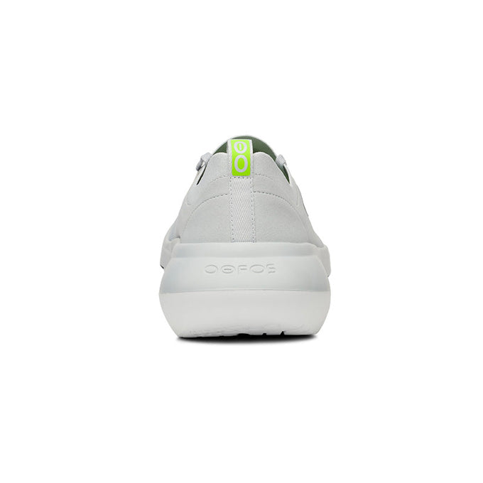 Explore OOFOS Men OOmy Stride - White / Glacier for trail, outdoor & lifestyle use | Liv Activ Singapore