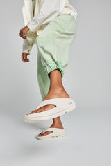 Explore OOFOS Unisex OOriginal Plus - Chalk for trail, outdoor & lifestyle use | Liv Activ Singapore