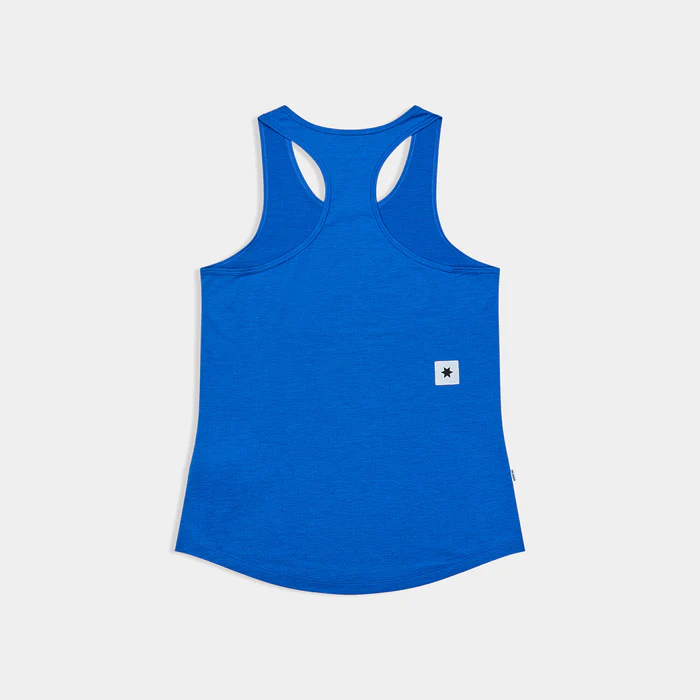 Explore SAYSKY Women Logo Combat Pro Singlet - Blue for trail, outdoor & lifestyle use | Liv Activ Singapore