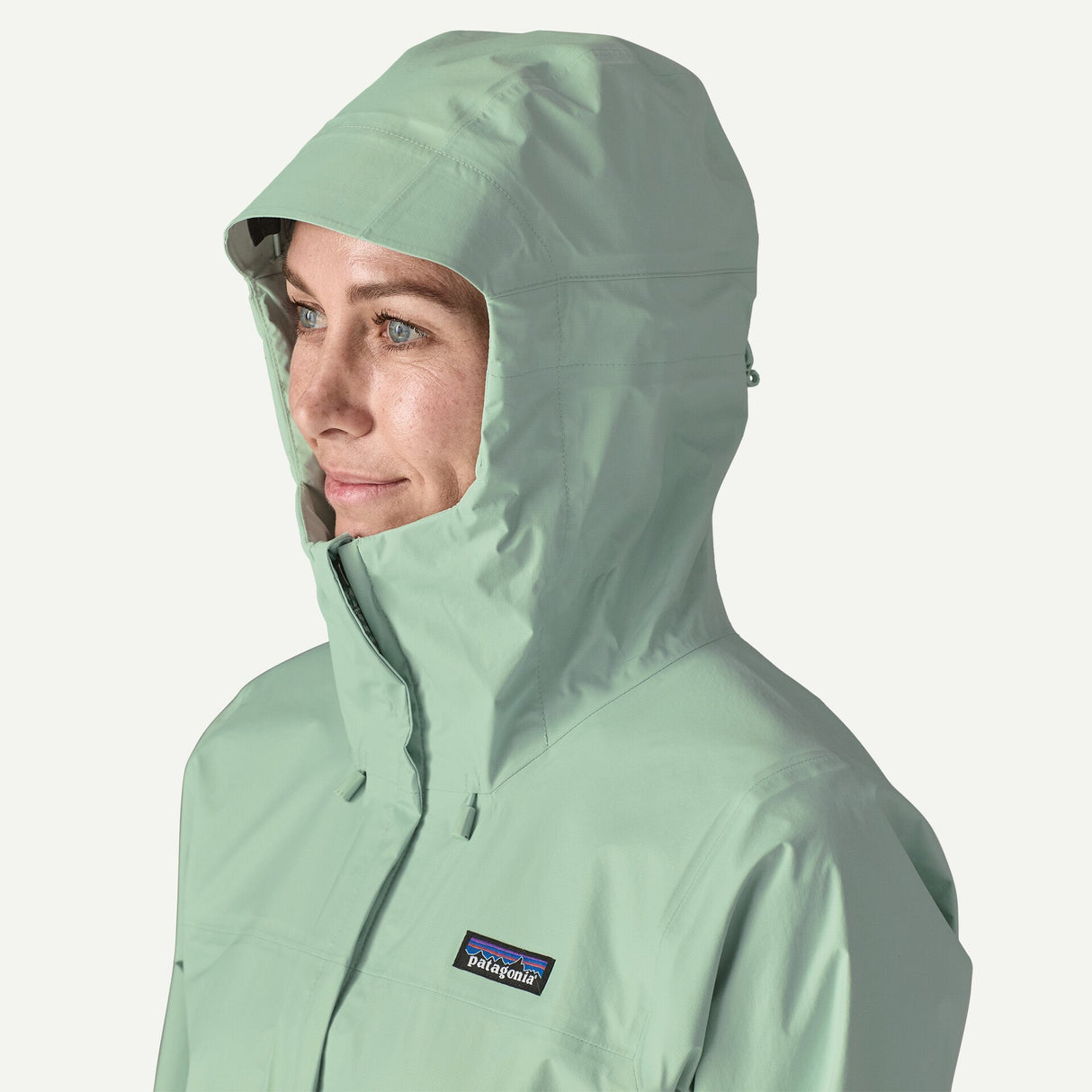 Explore Patagonia Women Torrentshell 3L Rain Jacket - Thin Ice for trail, outdoor & lifestyle use | Liv Activ Singapore