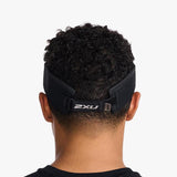 2XU Unisex Run Visor - Black / Black