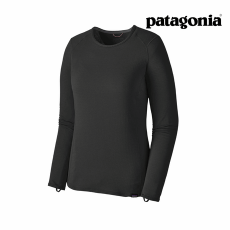 Explore Patagonia Women Capilene® Thermal Weight Crewneck - Black for trail, outdoor & lifestyle use | Liv Activ Singapore