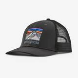 Patagonia Line Logo Ridge LoPro Trucker Hat - Ink Black
