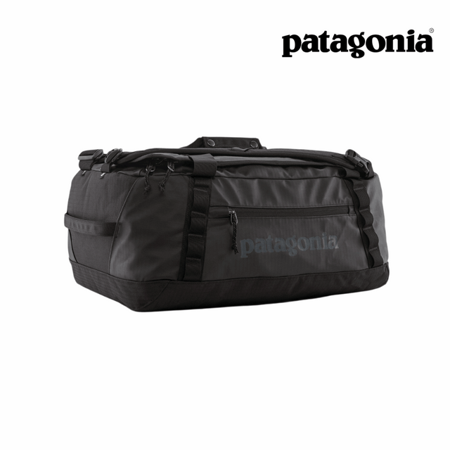 Explore Patagonia Black Hole® Duffel Bag 40L - Black with Black for trail, outdoor & lifestyle use | Liv Activ Singapore
