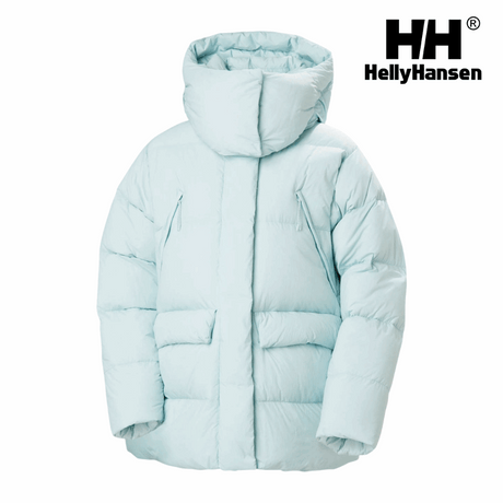 Explore Helly Hansen Women Inspire Down Puffer - Barely Blue for trail, outdoor & lifestyle use | Liv Activ Singapore