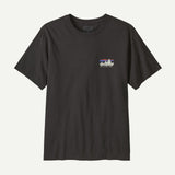 Explore Patagonia Men '73 Skyline T-Shirt - Ink Black for trail, outdoor & lifestyle use | Liv Activ Singapore