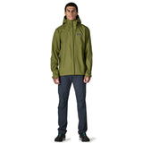 Explore Patagonia Men Torrentshell 3L Rain Jacket - Caper Green for trail, outdoor & lifestyle use | Liv Activ Singapore