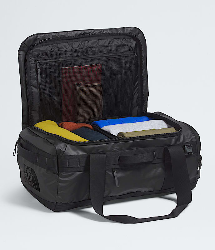 The North Face Base Camp Voyager Duffel 42L - TNF Black / Asphalt Grey