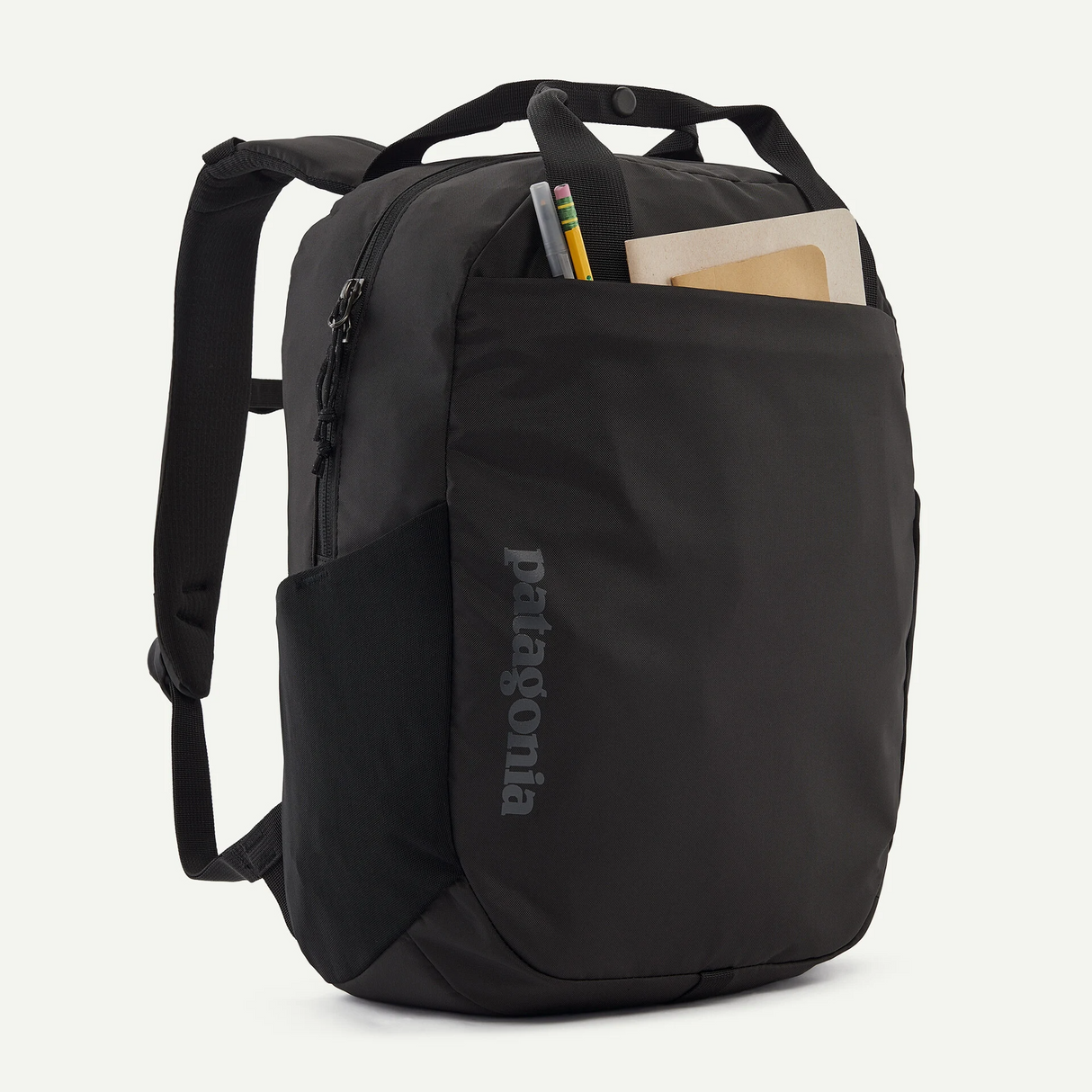 Explore Patagonia Atom Tote Pack 20L - Black for trail, outdoor & lifestyle use | Liv Activ Singapore