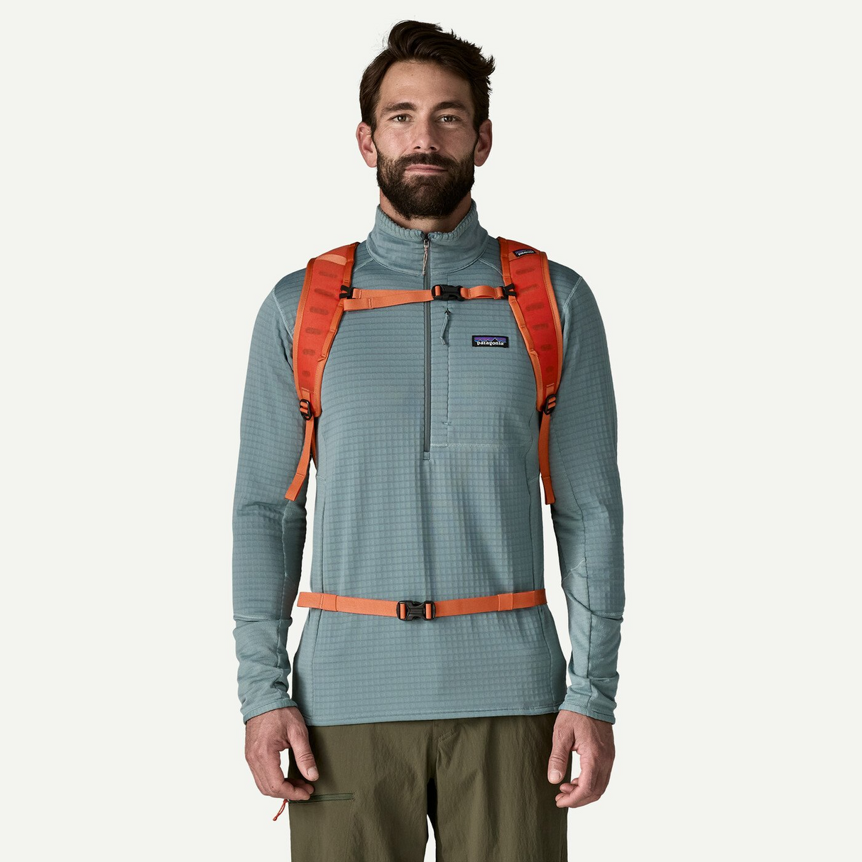 Explore Patagonia Terravia Pack 14L - Coal Orange for trail, outdoor & lifestyle use | Liv Activ Singapore