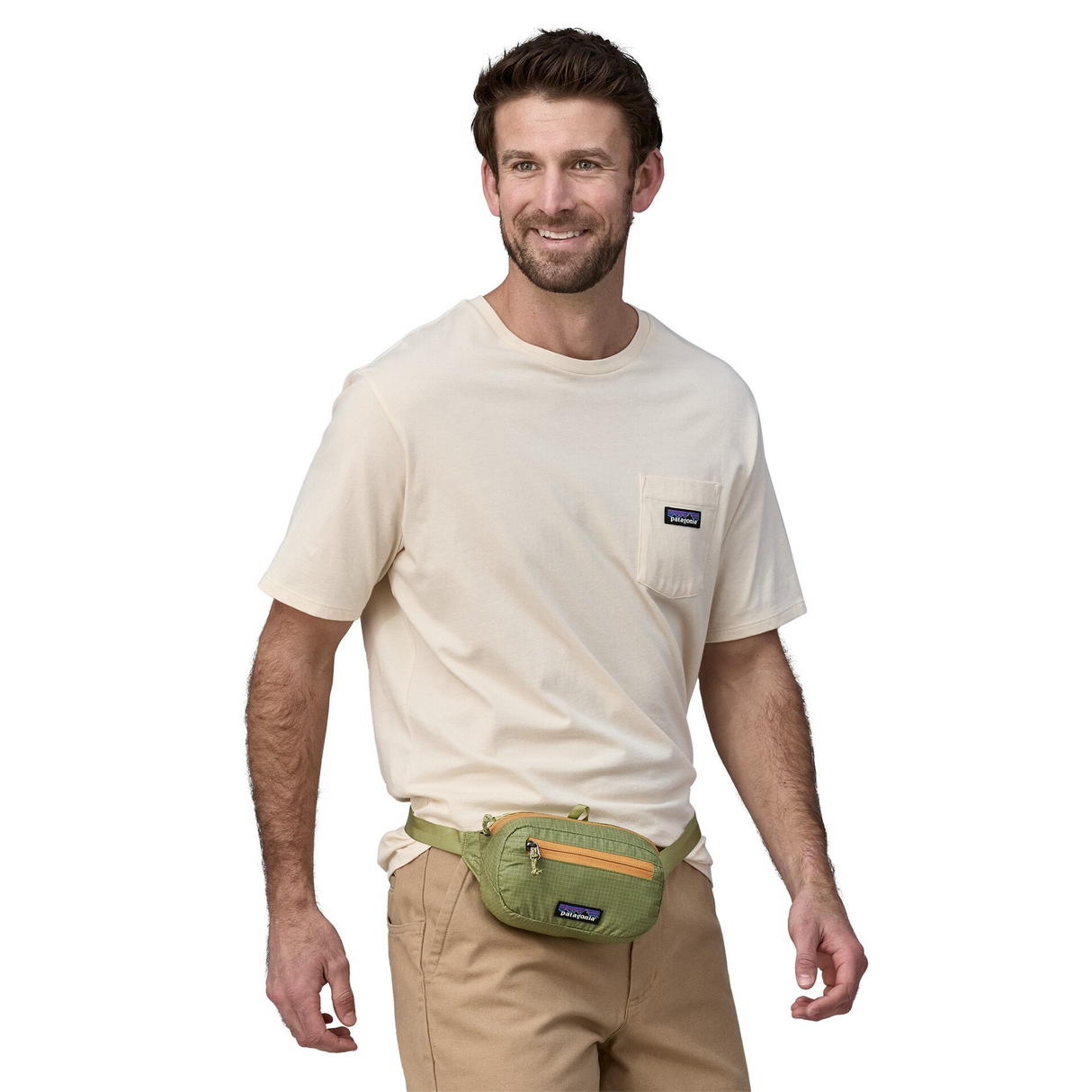 Patagonia Ultralight Black Hole® Mini Hip Pack 1L - Buckhorn Green