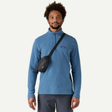 Explore Patagonia Terravia Mini Hip Pack 1L - Patchwork: Gumtree Green for trail, outdoor & lifestyle use | Liv Activ Singapore
