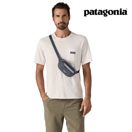Explore Patagonia Terravia Mini Hip Pack 1L - Smolder Blue for trail, outdoor & lifestyle use | Liv Activ Singapore