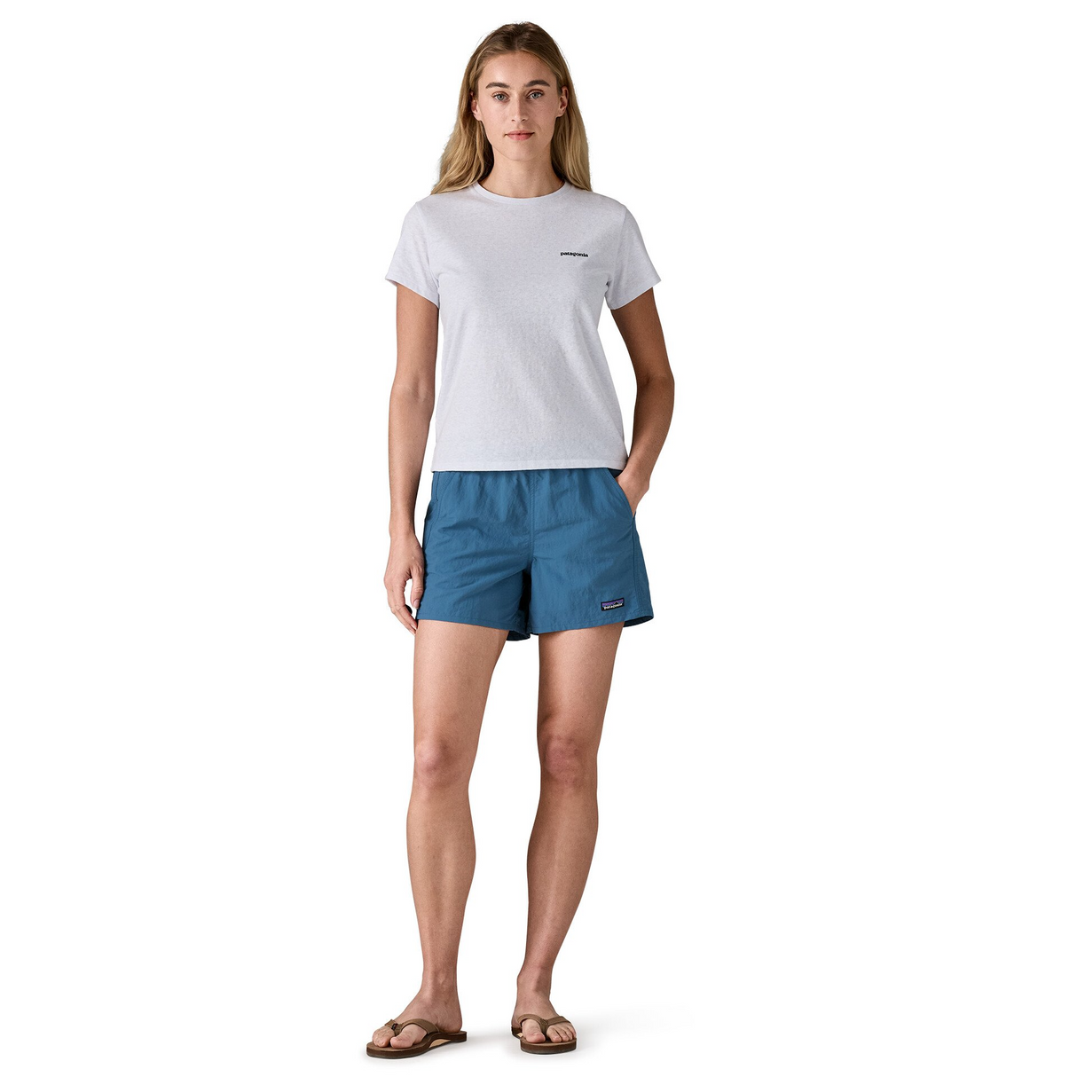 Patagonia Women 5" Baggies Shorts - Still Blue