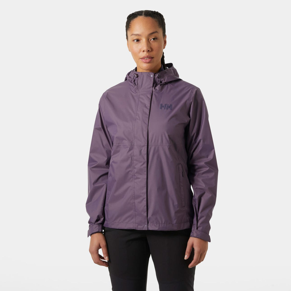 Explore Helly Hansen Women Loke Jacket 2.0 - Smoked Purple for trail, outdoor & lifestyle use | Liv Activ Singapore