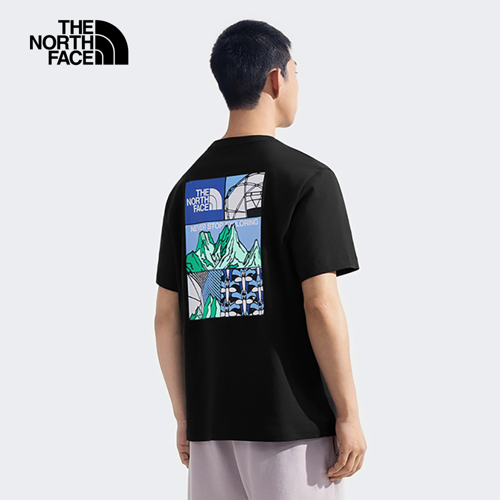 The North Face Unisex TDC Mountain II SS Tee Graphic - AP TNF Black