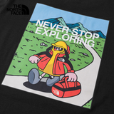 The North Face Unisex TDC Camp Duffel II SS Tee Graphic - AP TNF Black